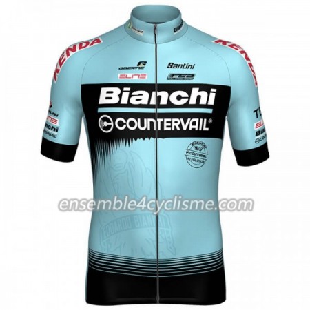 Maillot Cyclisme 2018 Bianchi Countervail N001